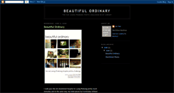 Desktop Screenshot of beautifulordinarylp.blogspot.com