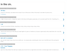 Tablet Screenshot of in-like-sin.blogspot.com