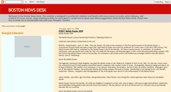 Desktop Screenshot of bostonnewsdesk.blogspot.com