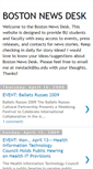 Mobile Screenshot of bostonnewsdesk.blogspot.com