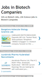 Mobile Screenshot of helpbiotechjobs.blogspot.com