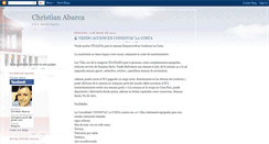 Desktop Screenshot of christianabarca.blogspot.com