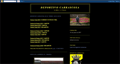 Desktop Screenshot of deportivocarrascosa.blogspot.com