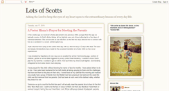 Desktop Screenshot of lotsofscotts.blogspot.com