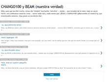 Tablet Screenshot of changoybeam.blogspot.com