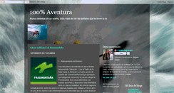 Desktop Screenshot of 100porcientoaventura.blogspot.com