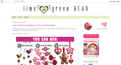 Desktop Screenshot of limegreenbeanblog.blogspot.com