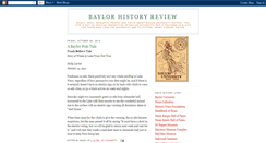 Desktop Screenshot of baylorreview.blogspot.com