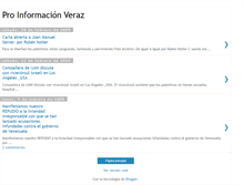 Tablet Screenshot of proinfoveraz.blogspot.com