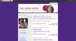 Desktop Screenshot of girlmediamaven.blogspot.com