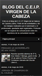 Mobile Screenshot of ceipvirgendelacabeza.blogspot.com