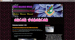 Desktop Screenshot of maahadcemerlang.blogspot.com