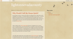 Desktop Screenshot of lightonnevadacounty.blogspot.com