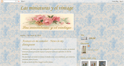 Desktop Screenshot of lasminiaturasyelvintage.blogspot.com