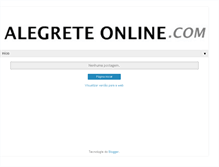 Tablet Screenshot of alegreteonline.blogspot.com