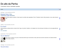 Tablet Screenshot of doaltodapenha.blogspot.com