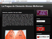 Tablet Screenshot of clementealonso.blogspot.com