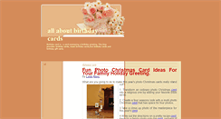 Desktop Screenshot of goodbirthdaycards.blogspot.com