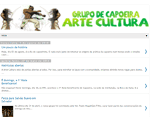 Tablet Screenshot of capoeiraartecultura.blogspot.com