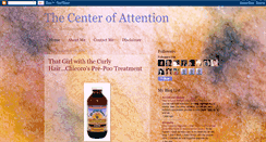 Desktop Screenshot of centerofattention2.blogspot.com