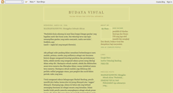 Desktop Screenshot of budayavisual.blogspot.com