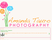 Tablet Screenshot of amandataurophotography.blogspot.com