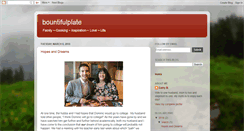 Desktop Screenshot of bountifulplate.blogspot.com