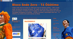 Desktop Screenshot of blocosedezerotaoootimo.blogspot.com