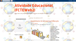 Desktop Screenshot of fcteweb2.blogspot.com