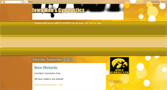 Desktop Screenshot of iowamensgymnastics.blogspot.com
