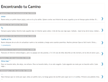 Tablet Screenshot of encontrandotucamino.blogspot.com