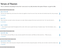 Tablet Screenshot of passionverses.blogspot.com