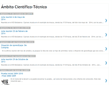 Tablet Screenshot of ambitocientifico.blogspot.com