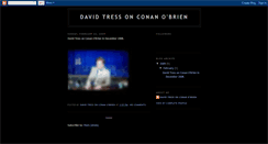 Desktop Screenshot of davidtressonconanobrien.blogspot.com