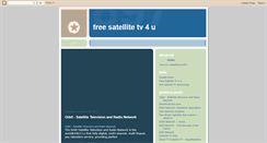Desktop Screenshot of freesatellitetv-4-u-info.blogspot.com