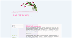 Desktop Screenshot of barbiecenter.blogspot.com