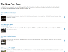 Tablet Screenshot of cars-on-cars.blogspot.com