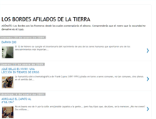 Tablet Screenshot of losbordesafiladosdelatierra.blogspot.com