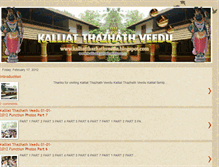 Tablet Screenshot of kalliatthazhathveedu.blogspot.com