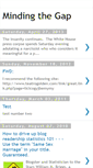 Mobile Screenshot of mindinggap.blogspot.com
