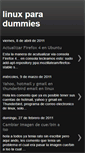 Mobile Screenshot of linuxparadummies.blogspot.com