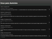 Tablet Screenshot of linuxparadummies.blogspot.com