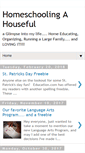 Mobile Screenshot of homeschooling-a-houseful.blogspot.com