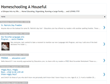 Tablet Screenshot of homeschooling-a-houseful.blogspot.com