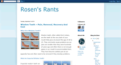 Desktop Screenshot of drsethrosen.blogspot.com