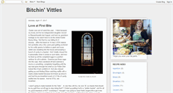 Desktop Screenshot of bitchinvittles.blogspot.com