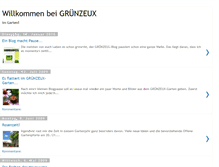 Tablet Screenshot of gruenzeux.blogspot.com