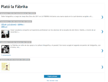 Tablet Screenshot of platolafabrika.blogspot.com