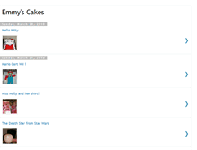 Tablet Screenshot of emmyscakes.blogspot.com