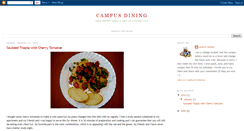 Desktop Screenshot of campusdining.blogspot.com